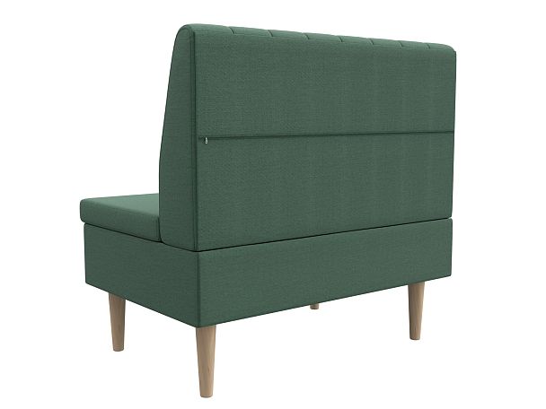 Диван прямой Мини Рогожка зеленый - Вид 5