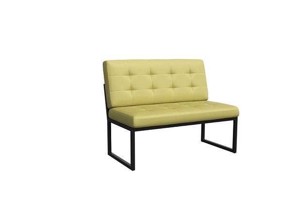 Next Диван двухместный NLT.D-2 Korfu 14/Металл Антрацит 1300*663*885 - Вид 1