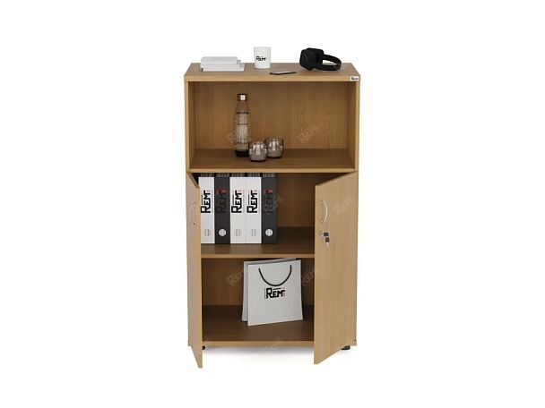 ЛАЙТ / LIGHT RLG034-70x55 Шкаф комбинированный 70x55x113 Бук - Вид 3