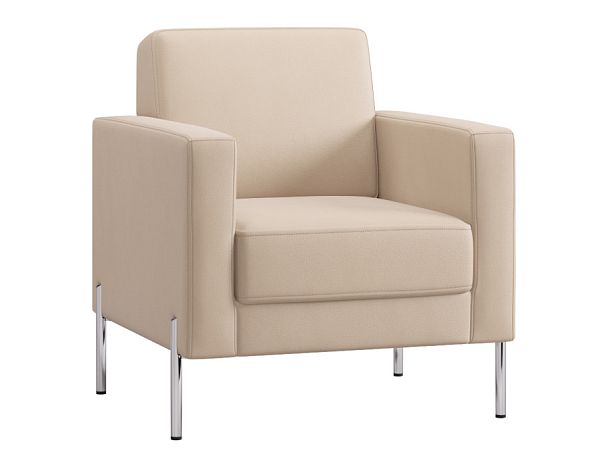 Кресло Everprof Dexter Экокожа Бежевый - Вид 1