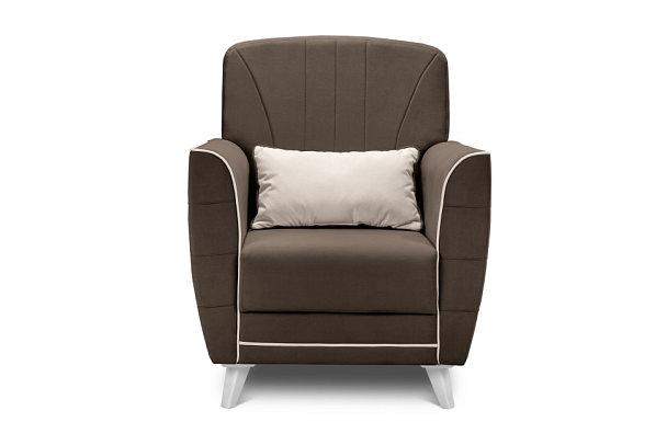 Кресло «Шарлиз» коричневый - Вид 2