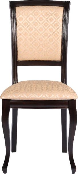Стул деревянный с мягким сиденьем Арктос Венге/Бежевый жаккард - Вид 2