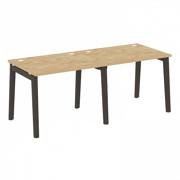 Рабочая станция "Onix wood" OW.RS-2.1.8 тиквуд светлый/дуб темный - Вид 1