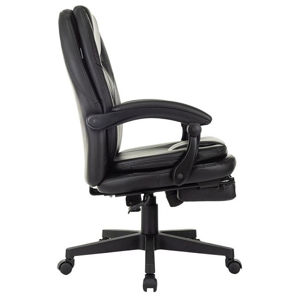 Кресло офисное CH-868N-BF, синхромеханизм, подставка для ног, экокожа, черное, 2018358 - Вид 6