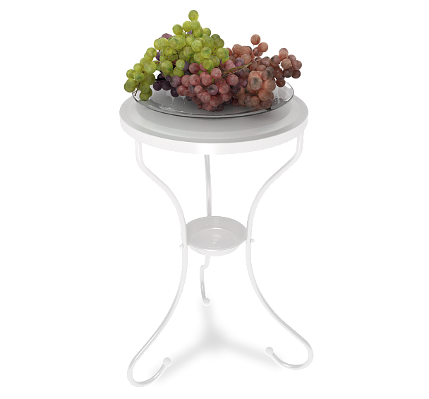 Столик журнальный Sheffilton SHT-CT10-1 белый муар - Вид 3