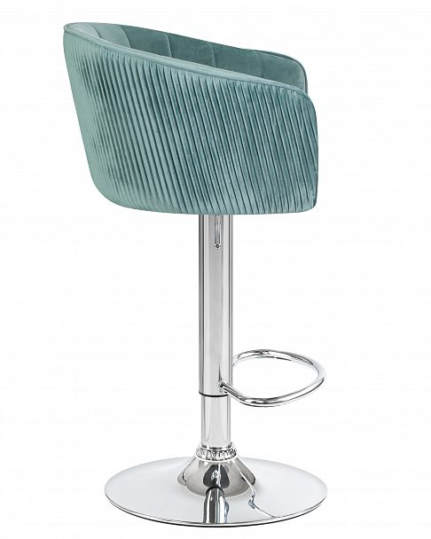 Стул барный DOBRIN DARCY (мятный велюр (1922-8)) - Вид 3