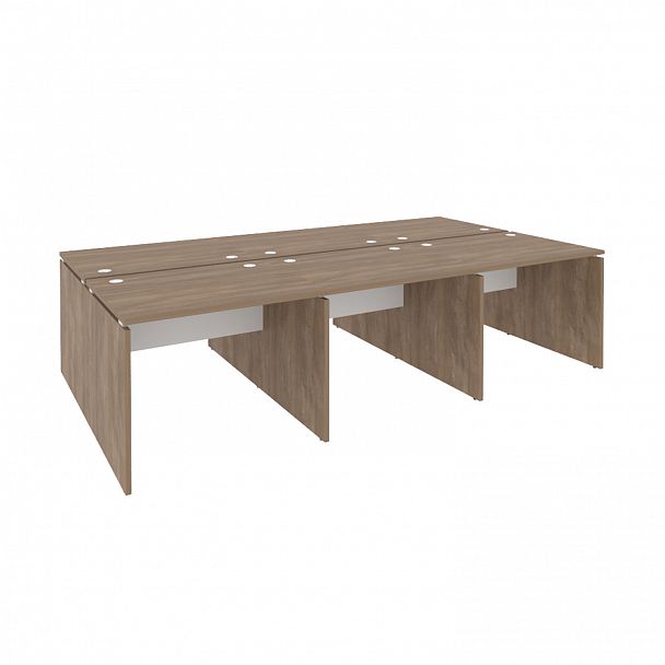 Рабочая станция "Onix" O.D.RS-6.1.8 дуб аризона/белый - Вид 1