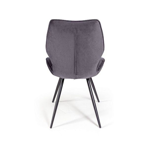 Стул Flash ромб, бархат серый 27 - Вид 6