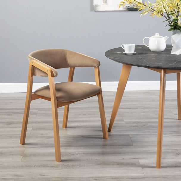 Кресло Dalia Soft Beige/Натур - Вид 10