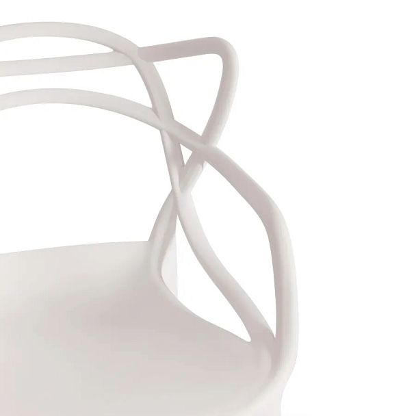 Стул Кет Чаир/Cat Chair (мод.028), пластик, белый - Вид 6