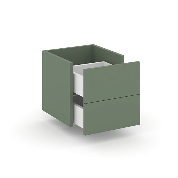 Concept Вставка в надставку 2 ящ. CN.NP-002 Кобо/Белый Бриллиант 341*333*338 - Вид 1