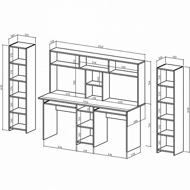 Рабочее место Лайт-10К СН - Вид 2