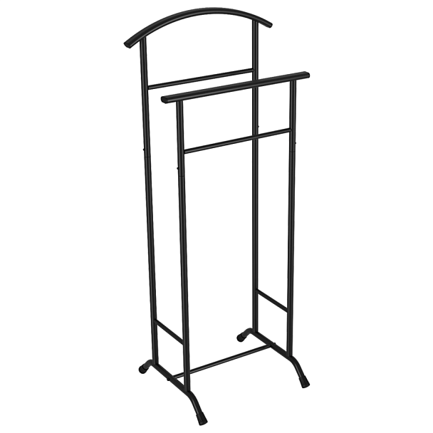 Вешалка-стойка костюмная "Стиль-3", 1080х470х350 мм, металл, черная, ВНП 300 Ч - Вид 2