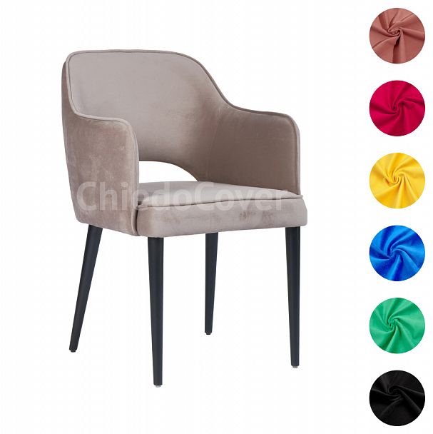 Стул Роза Диамант, вельвет синий - Вид 10