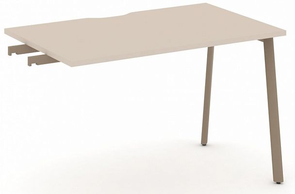 Стол приставка к опорным тумбам " ESTETICA" ES.SPR-2-VP Капучино - Вид 1