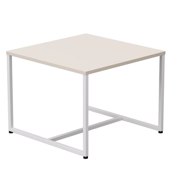 Стол журнальный Everprof EVO 604х604х460 Кашемир/Белый - Вид 1