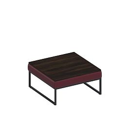 Журнальный стол, дуб ристретто Мейджик / Magic Mg/table ткань красная AU 08 - Фото предпросмотра