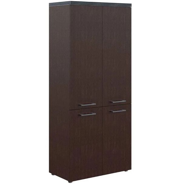 TORR THC 85.3 Шкаф с глухими средними и малыми дверьми Torr кабинет руководителя  венге магия - Вид 1