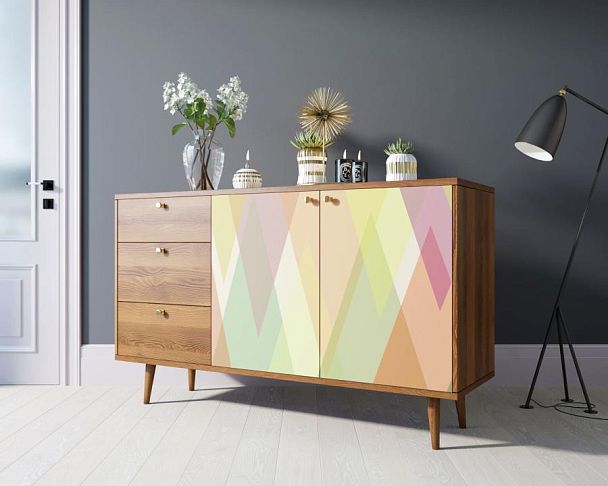 Комод Berber с двумя дверками и ящиками 16 принт арт BB05/Print_16 - Вид 3