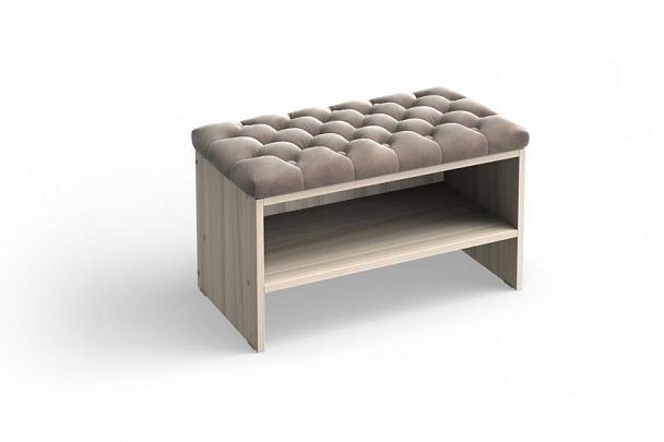 Банкетка «Флёр» 800 бежевая - Вид 1