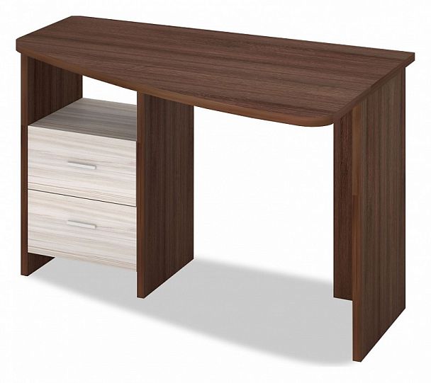 Стол письменный Домино Лайт СКЛ-Угл 120 Карамель/Шамони правый - Вид 1