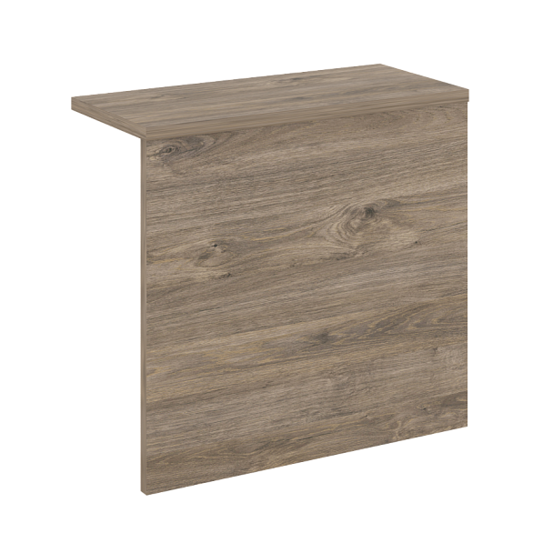 Накладка прямая высокая "Onix" О.R-NP.V-118.1 тиквуд темный - Вид 1