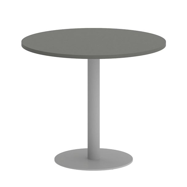 Home Office Стол круглый VR.SP-5-90.1 Металлик/Серый металл 900*900*750 - Вид 1