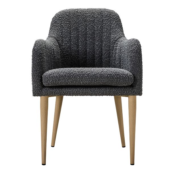 Стул Olaf темно-серый/нат.дуб - Вид 2