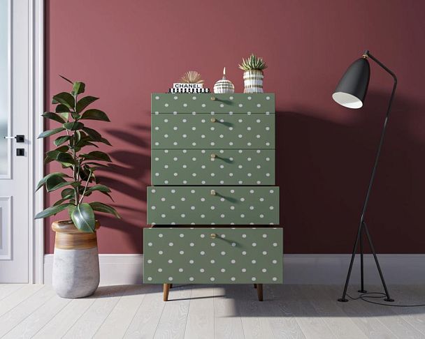 Комод высокий Berber принт 12 арт BB10/Print_12 - Вид 2