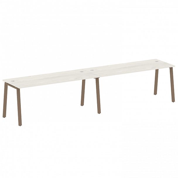 Рабочая станция "Metal System" БА.СМ-2.5 дуб наварра/мокко - Вид 1