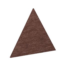 AcustiX Настенная панель треугольная VE.NP-TR-600 Молочный Шоколад 600*520*12
(сторона 600мм) - Фото предпросмотра