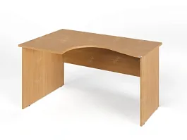 ЛАЙТ / LIGHT RLG005-14x11L Угловой стол 140x100x75 Бук - Фото предпросмотра