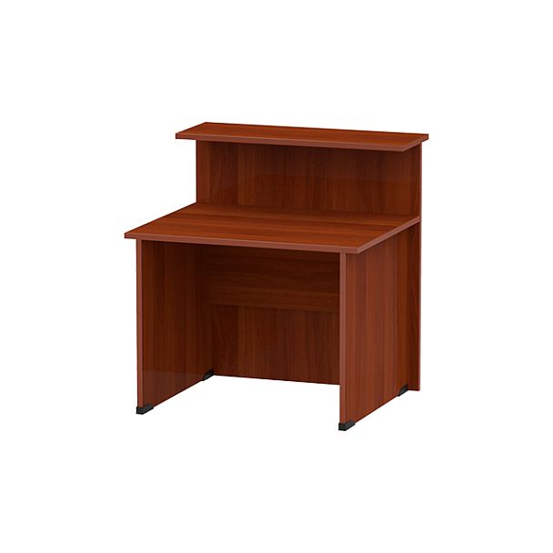 Стойка ресепшн прямая СР-100/80 орех итальянский - Вид 2