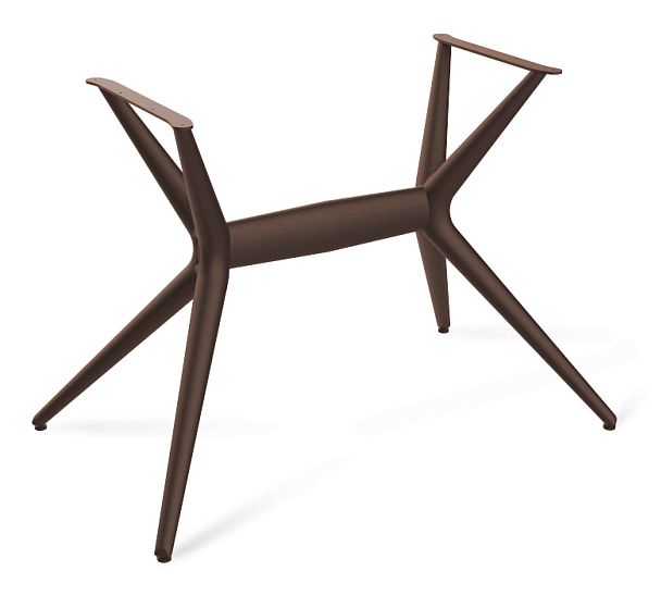 Стол Sheffilton SHT-TU30-2/TT 120/80 МДФ коричневый/бетон светлый - Вид 3