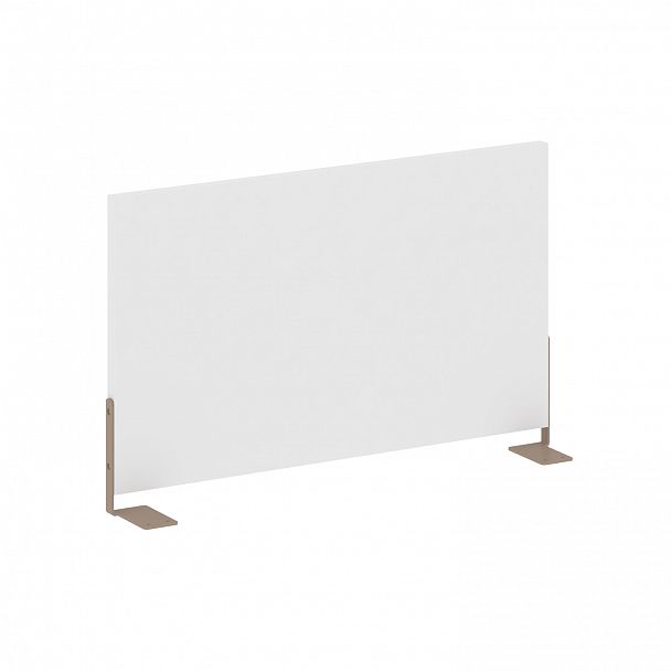 Экран боковой "Metal System" Б.ЭКР-60 белый/мокко - Вид 1