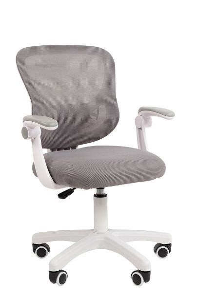 Кресло детское компьютерное CHAIRMAN CH106 серый - Вид 1