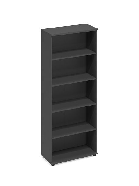 Стеллаж высокий A4 А4 375 БП антрацит премиум - Вид 1