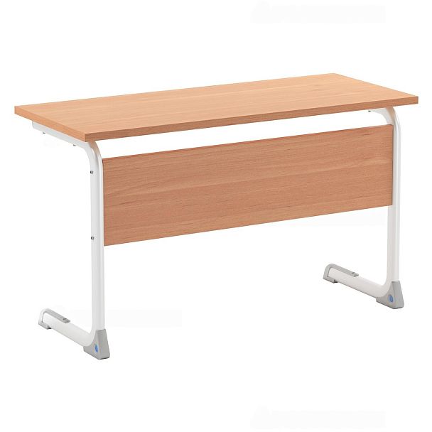 Стол ученический, нерегулируемый, 2-местный на плоскоовальной трубе, гр.6 - Вид 7