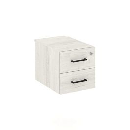 Стайл Проджект Тумба с 2 ящ. SN.TP-032 Дуб Наварра/Черный Ручки 343*507*356 - Фото предпросмотра