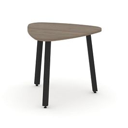 Стайл Проджект Стол переговорный SN-5.SPRG-70.3 Вяз Благородный/Металл Черный 900*900*750 - Фото предпросмотра