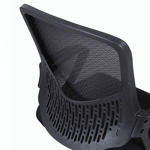 Кресло BRABIX "Next MG-318", с подлокотниками, хром, черное, 531834 - Вид 12