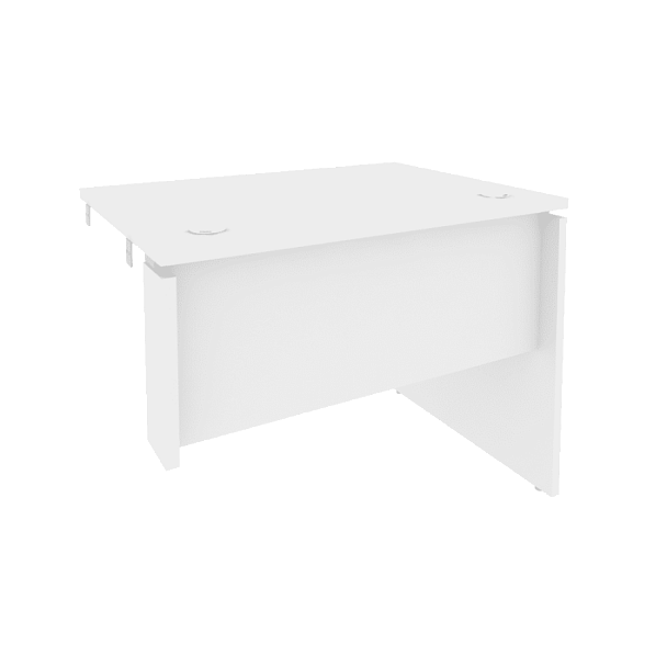 Onix Стол-приставка правый к опорным элементам O.SPR-1.7 (R) Белый бриллиант 980*720*750 - Вид 1