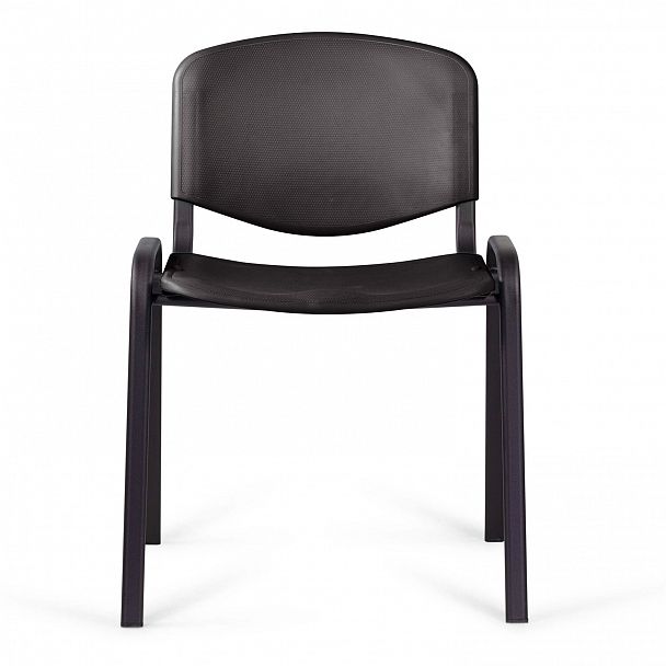 Стул STAFF "Iso Plast CF-009", черный каркас, пластик черный, 532569 - Вид 4