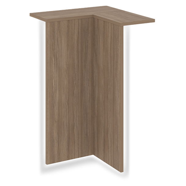 Onix Колонна угловая с подсветкой внутренняя левая O.R-KU.VNU.S (L) Дуб аризона 759*759*1175 - Вид 1
