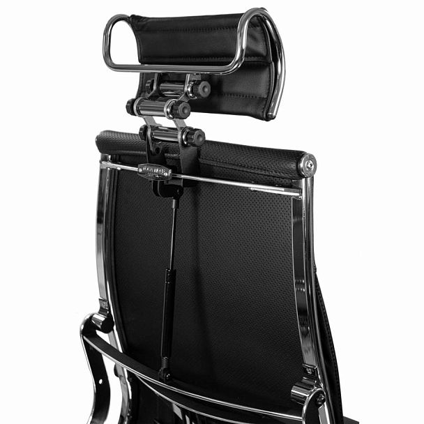 Кресло МЕТТА "YOGA" Y 2DM B2-10D, 2D-спинка, 3D-подголовник, 4D-подлокотники, экокожа, черное - Вид 11