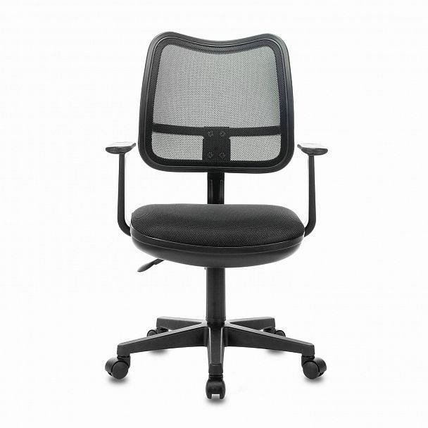 Кресло BRABIX "Drive MG-350", с подлокотниками, сетка, черное, 532082 - Вид 4