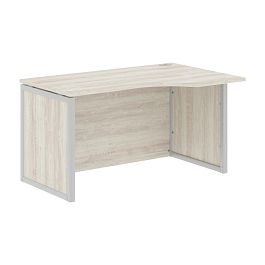 Стол эргономичный XQPCET 149H(R) Сосна Эдмонт/Алюминий 1400х900х750 XTEN-QP - Фото предпросмотра