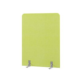 Перегородка акустическая прямая Everprof EVO Acoustic на опорах 1200х28х1600 Ткань Romeo 07 - Фото предпросмотра