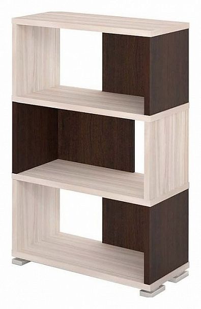 Стеллаж книжный Домино СБ-10_3 Венге/Карамель - Вид 1