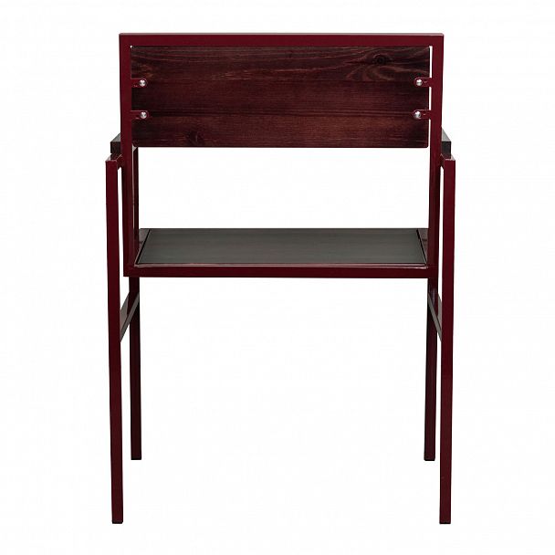 Стул Лофт 11 с подлокотниками, красное дерево - Вид 6